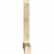 Ekena Millwork Bellingham Rough Sawn Timber Gable Bracket, Douglas Fir, 84"W x 56"H x 6"D x 6"F, 16/12 Pitch GBW084X56X0606BEL00RDF - alternate 4